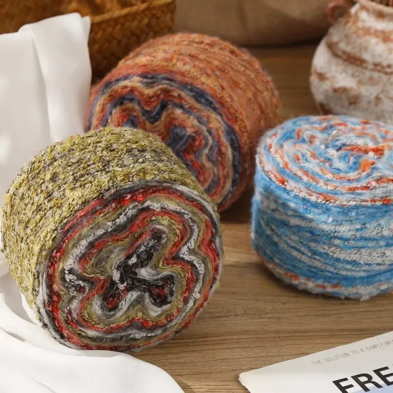 Yarn, Painterly Rainbow Gradient for Sweaters, Coats, Gloves & Scarves