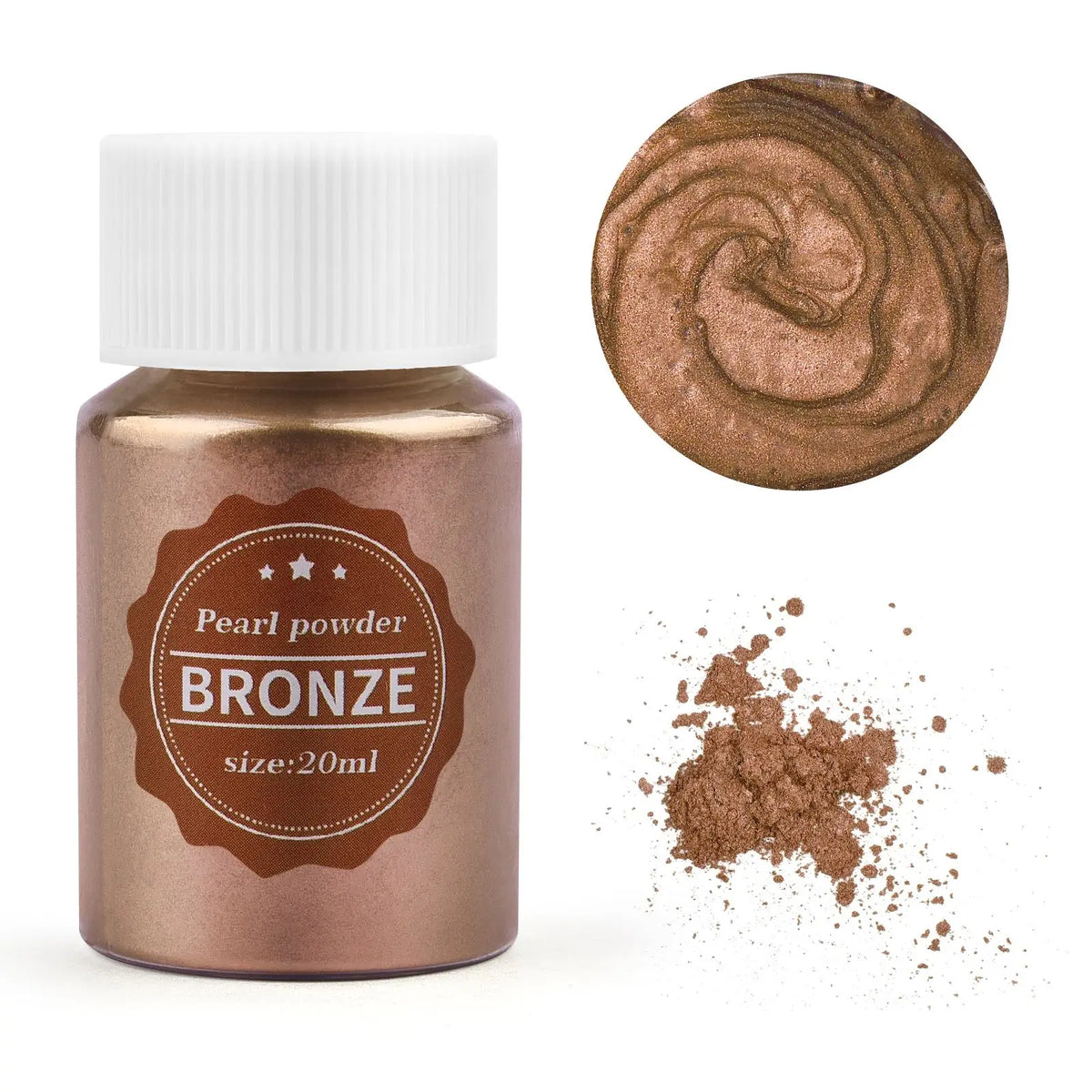 Pearlescent Mica Pearl Powder 10g — 24 Colors for Resin, Candles & Crafts