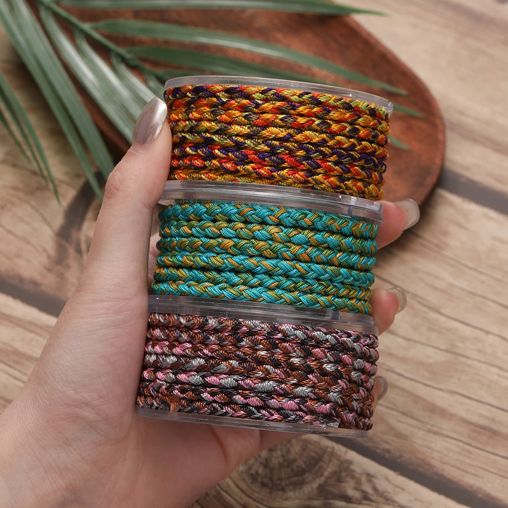 Polyester Beading Thread Colorful Stringing Cord DIY Jewelry Making