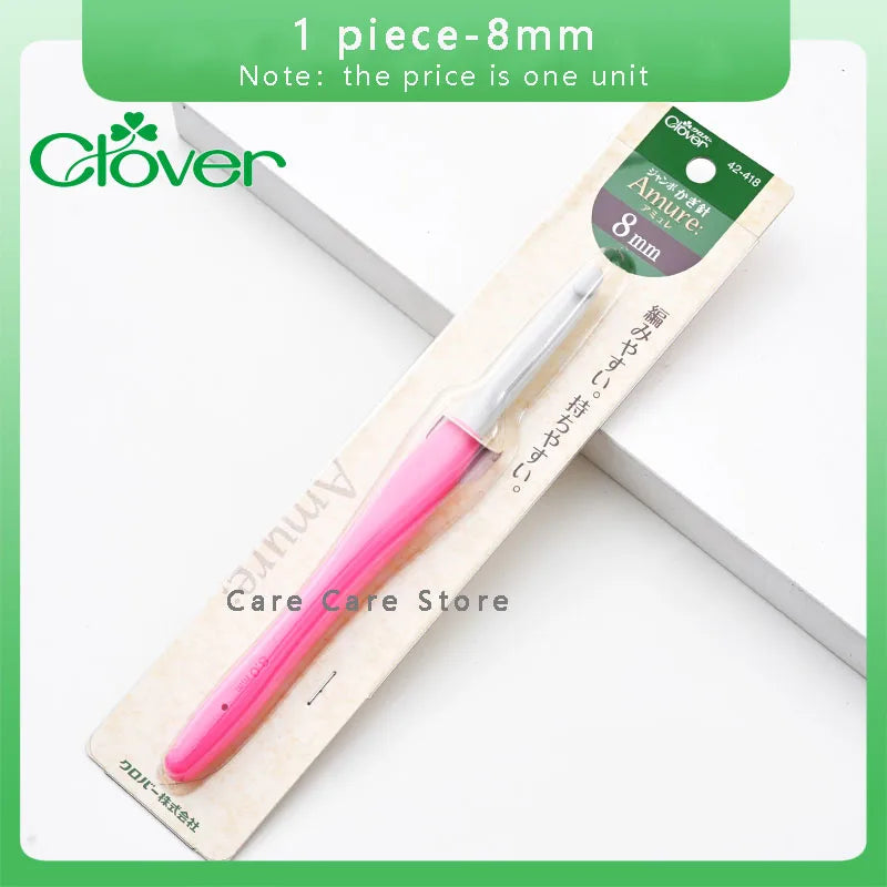 Crochet Hook, Clover Amure for Handmade Yarn Crafts & Needlework Projects