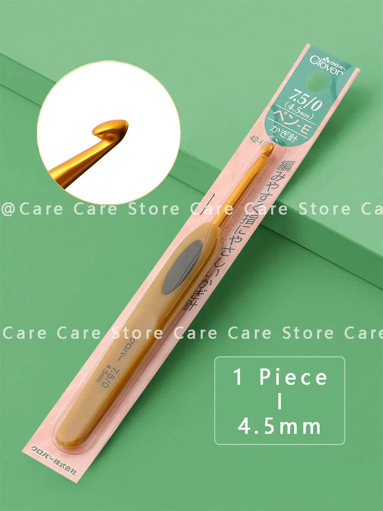 Crochet Hooks, Clover Amure for Handmade Yarn Crafts, Lace & Needlework