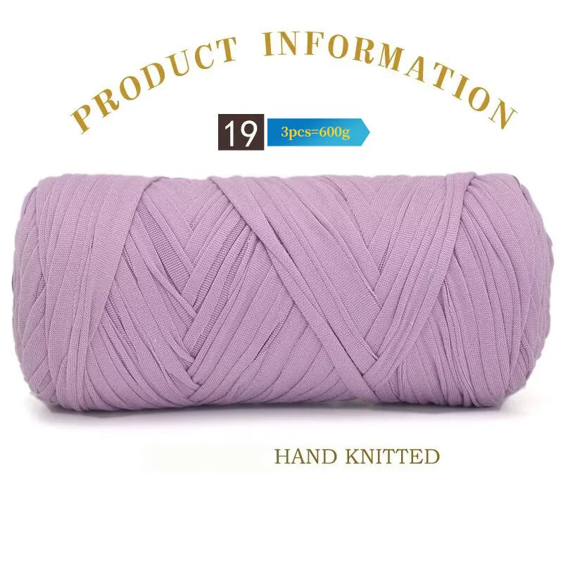 Yarn, Fabric Strip for Crochet Bags, Slippers, Hats, Cushions & Baskets