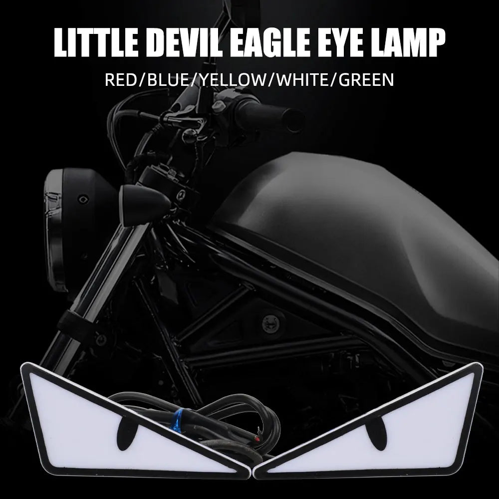 Universal Car LED Devil Eyes Premium Quality Replacement Accessory