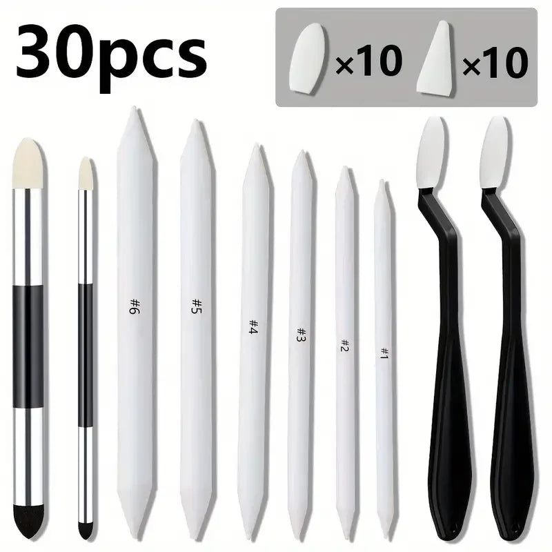 30-Piece Gold Edition Sketching & Drawing Tool Kit