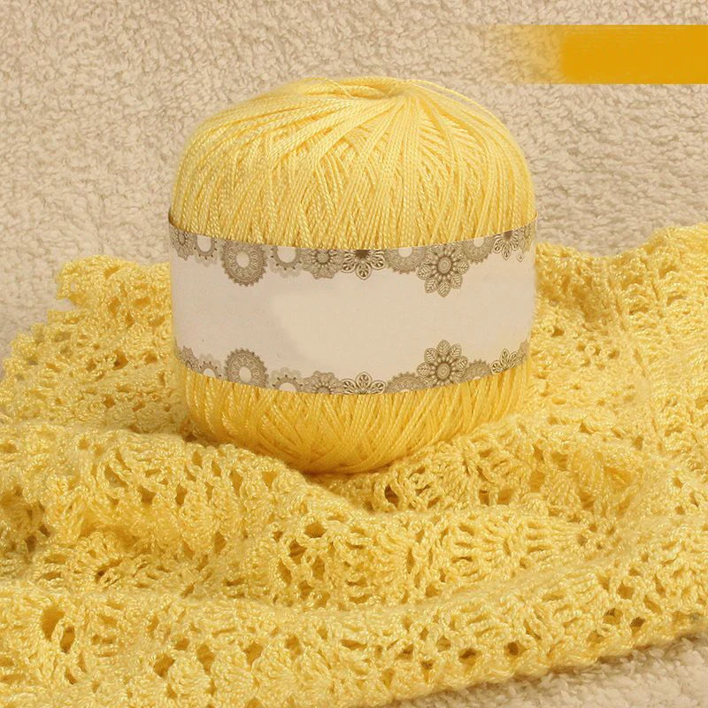Yarn, Pearl Lace Style for Crochet Shawls, Summer Sweaters, Hats & Scarves