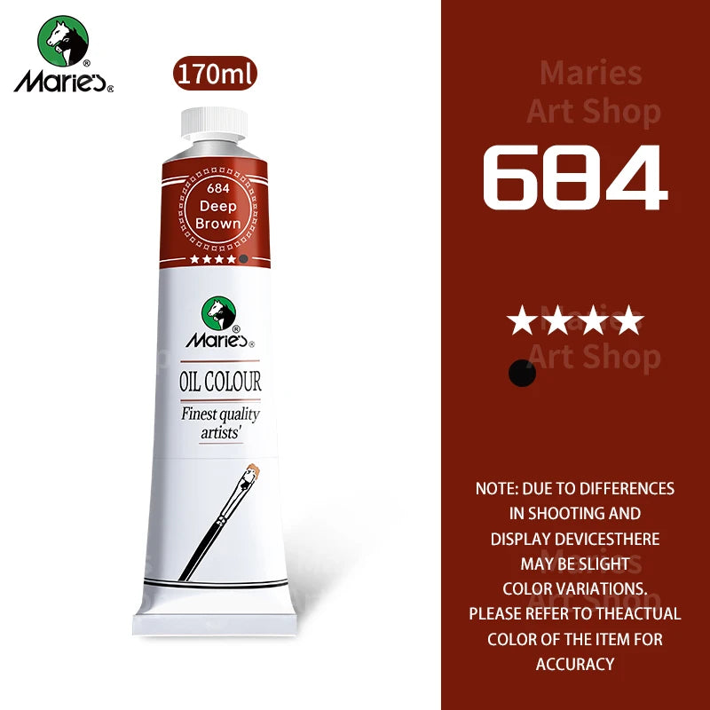 Marie's Oil Paint — 170ml Large Tube, 16 Colors Available