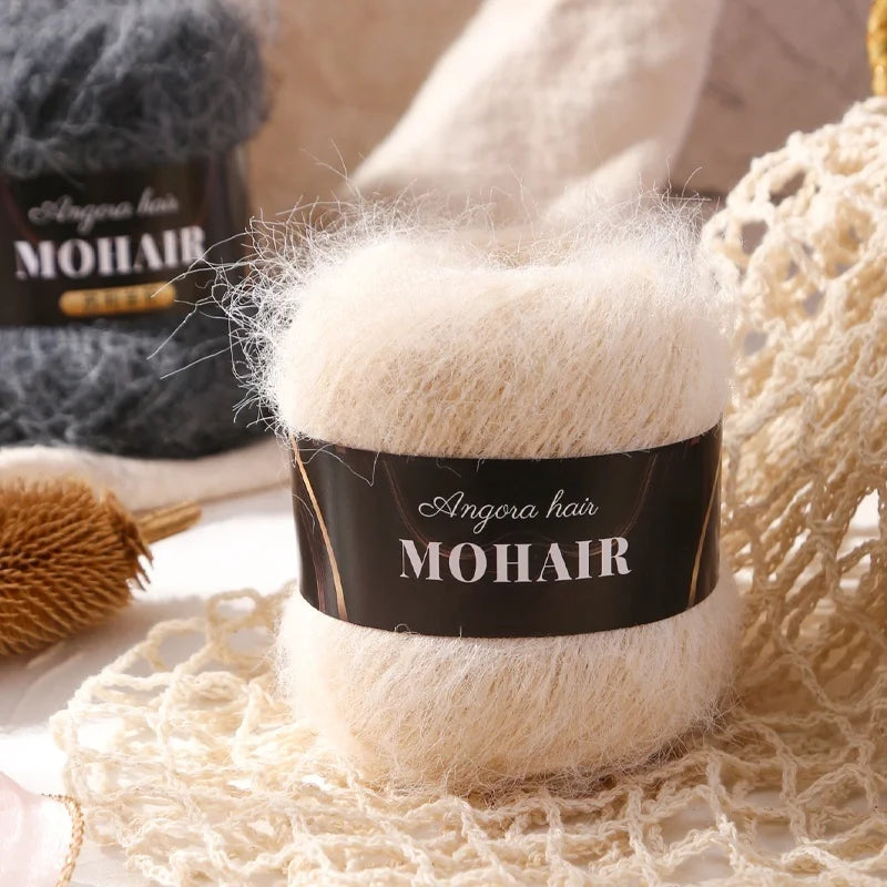 Yarn, Colorful for Crochet Sweaters, Openwork Coats, Hats & Shawls