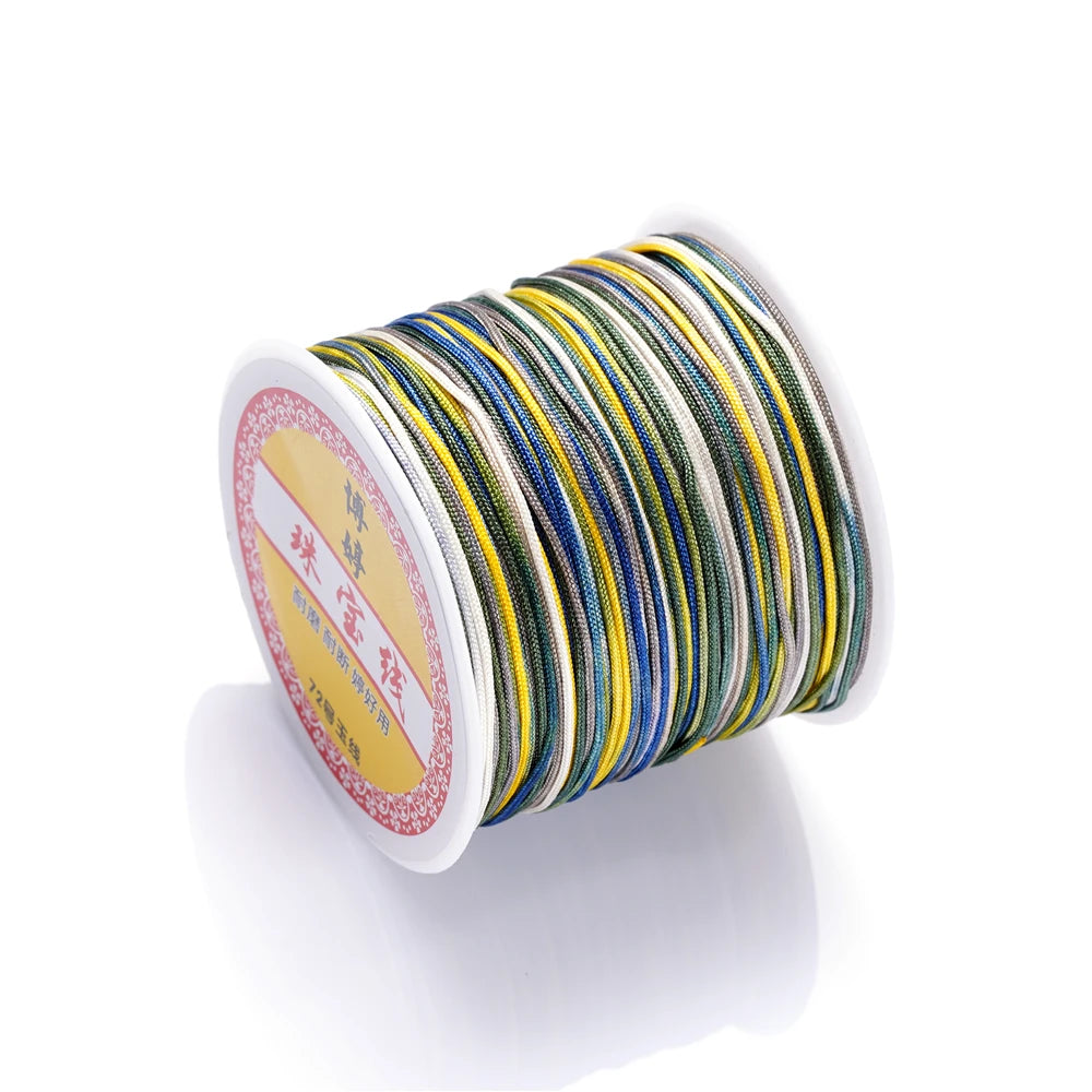 Nylon Beading Cord Chinese Knot Tassel Thread Roll DIY Jewelry Making