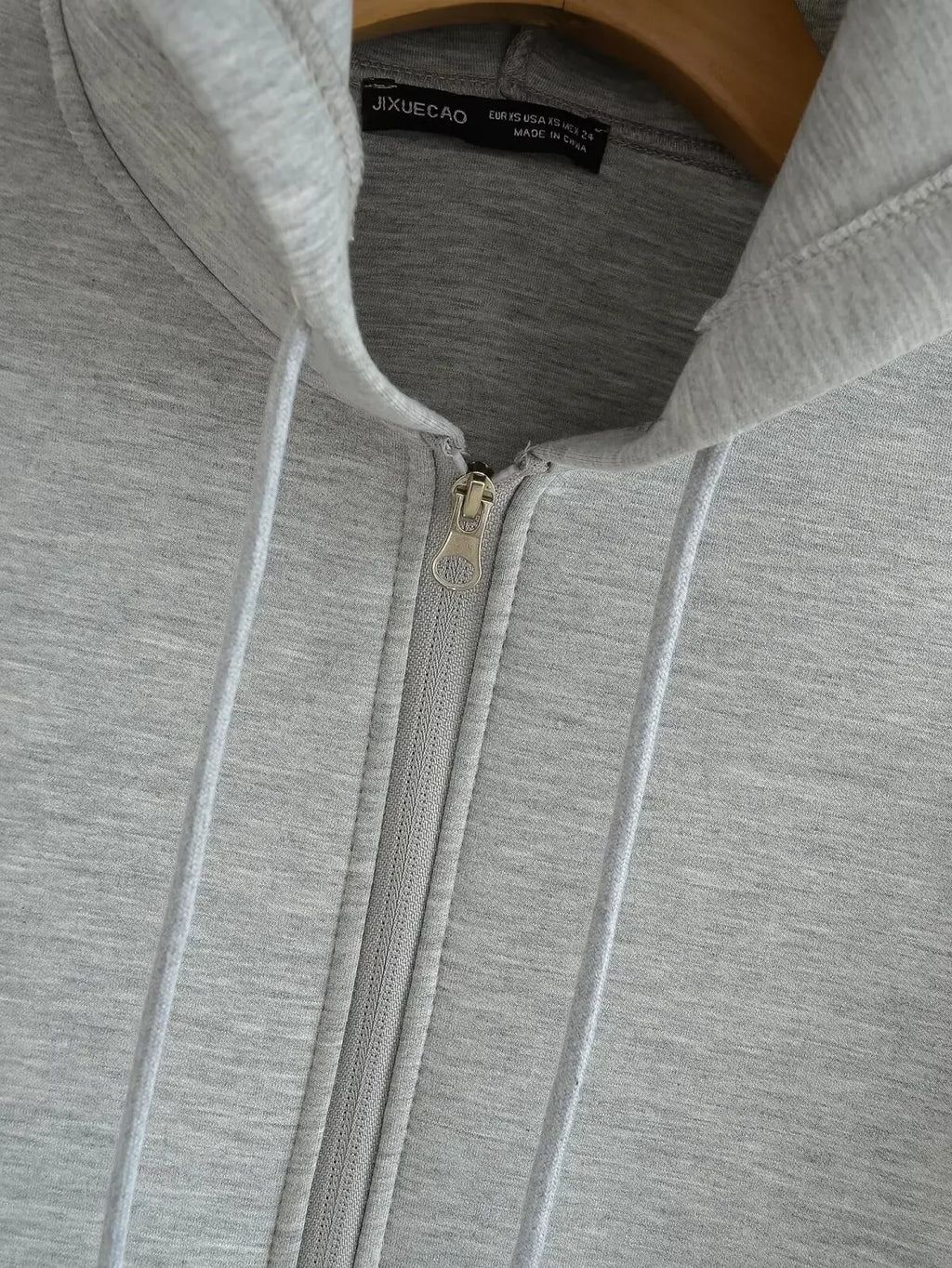 Hoodie Women's Oversized Zip Up Loose Hooded Jacket Sweatshirt Pockets Autumn