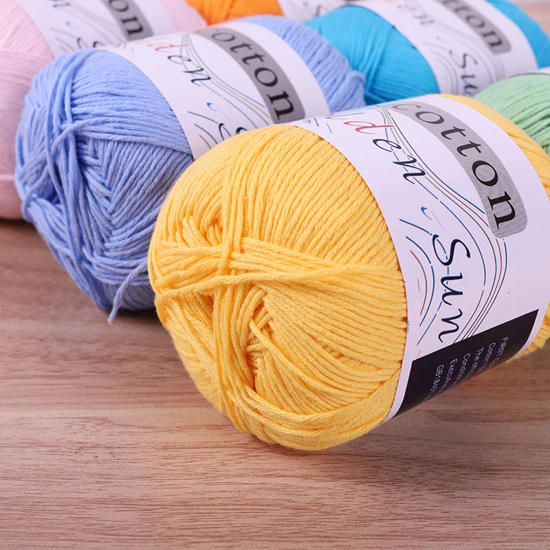 Yarn, Medium-Fine for Crochet Sweaters, Vests, Hats & Small Blankets