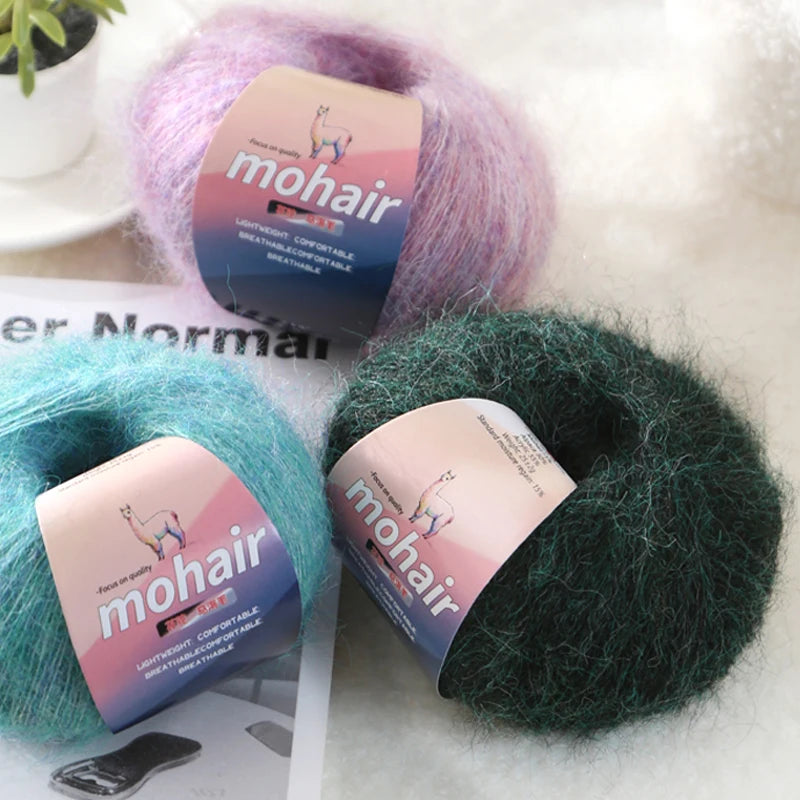 Yarn, Multicolor for Handmade Sweaters, Openwork Coats, Scarves & Shawls