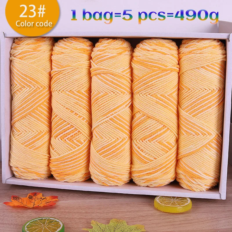 Yarn, Color Gradient for Knitting Sweaters, Scarves, Hats & Handmade Gifts