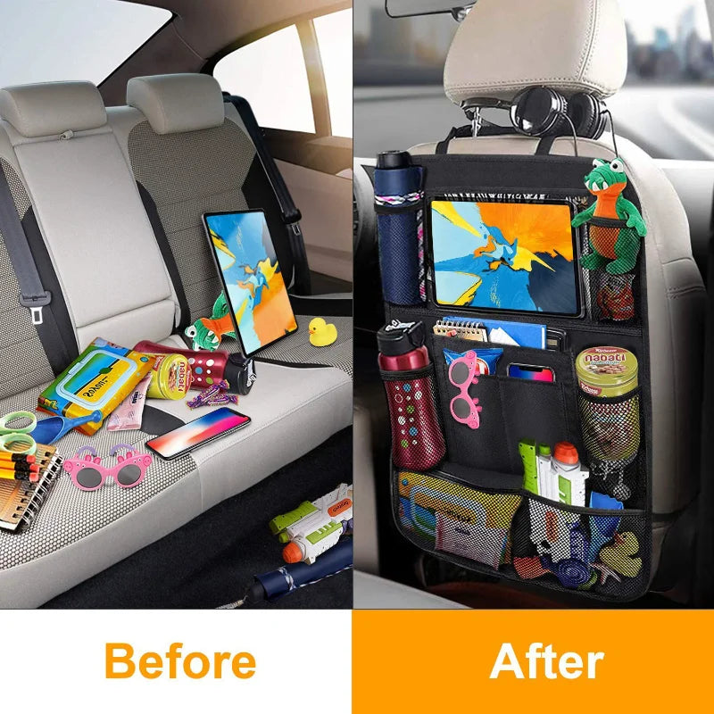 Car Backseat Organizer with Touch Premium Quality Replacement Accessory