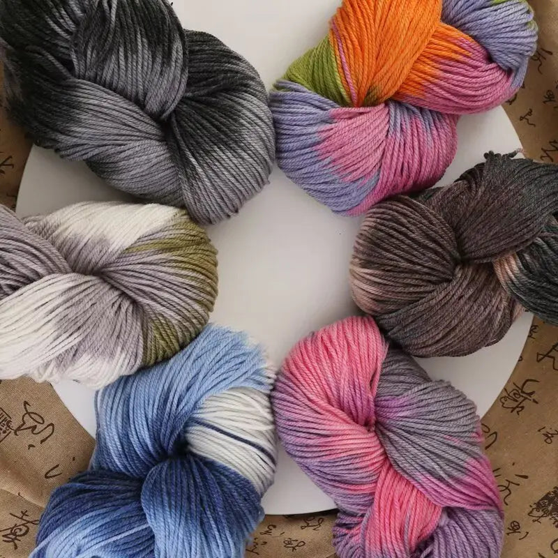 Yarn, Chunky Color Gradient for Handmade Coats, Scarves, Hats & Gloves