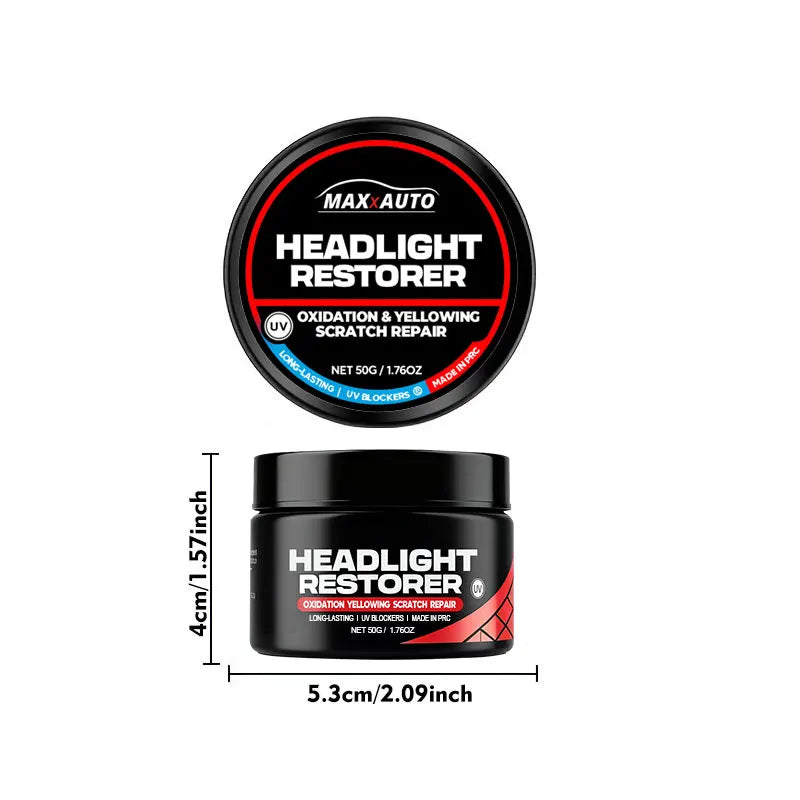 Professional Car Headlight Restoration Yellowing Premium Quality Replacement Accessory