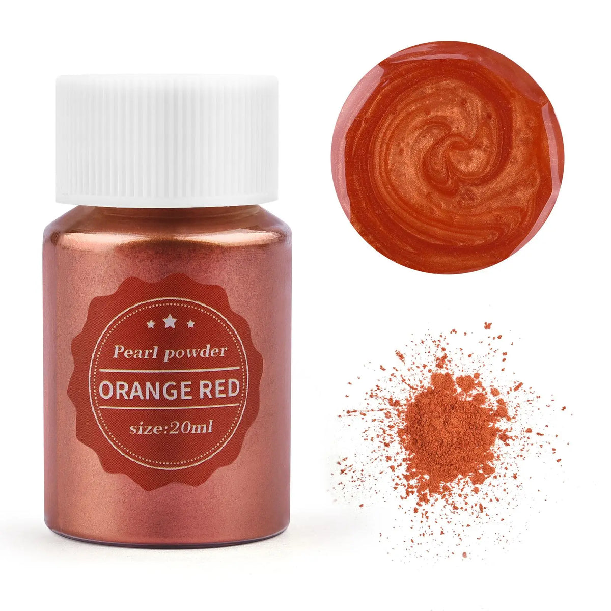 Pearlescent Mica Pearl Powder 10g — 24 Colors for Resin, Candles & Crafts