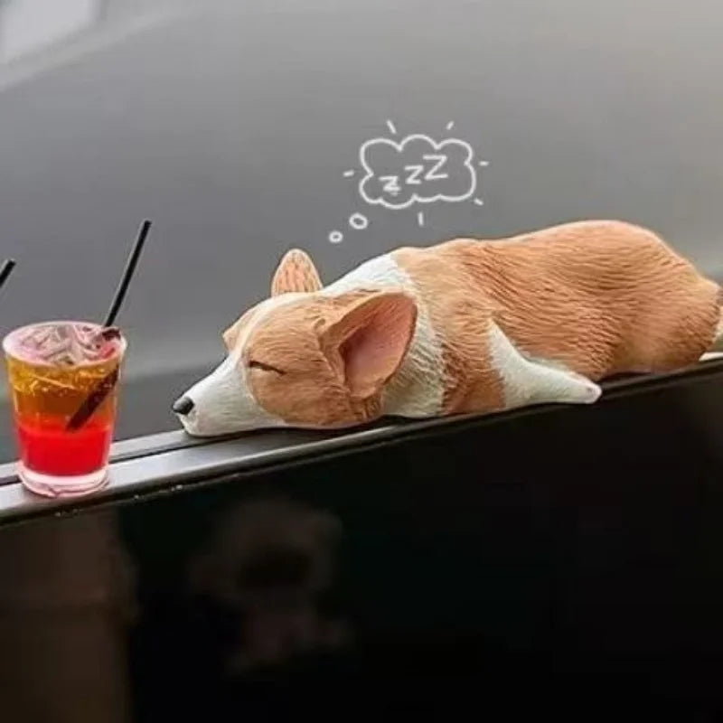 Car Dashboard Dog Toys Accessories Car Dashboard Ornament Decoration