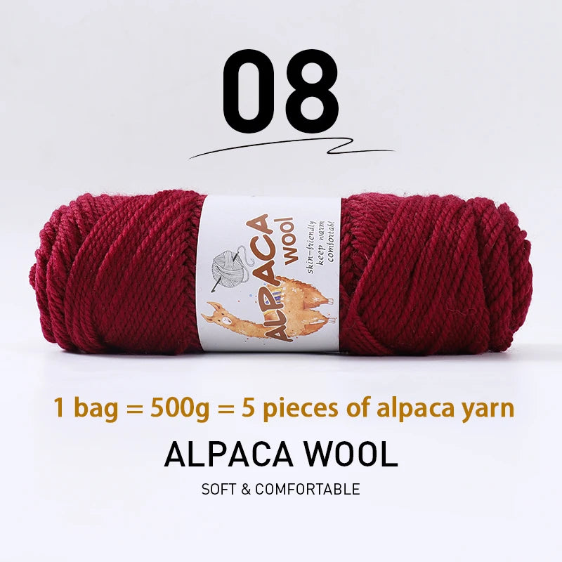 Yarn, Thick for Hand Knitting Coats, Sweaters, Gloves & Cozy Accessories