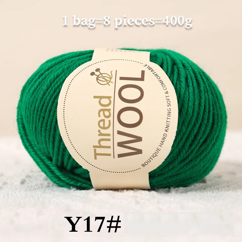 Yarn, Medium-Thick for Sweaters, Scarves, Gloves, Socks, Shawls & Coats