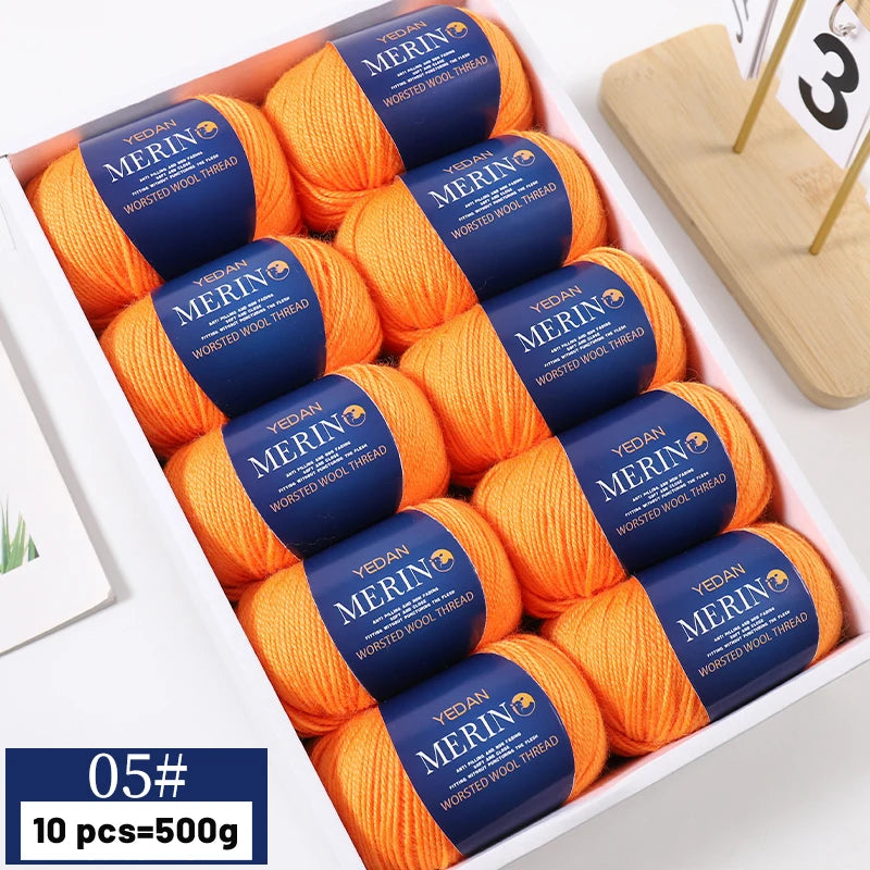 Yarn, Fine for Hand Knitting Sweaters, Scarves, Hats & Winter Accessories