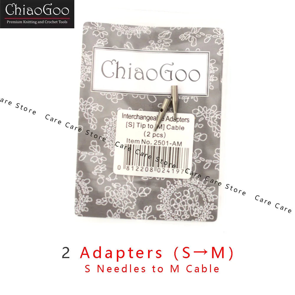 Knitting Accessories, ChiaoGoo Cable Connectors, Adapters & End Stoppers
