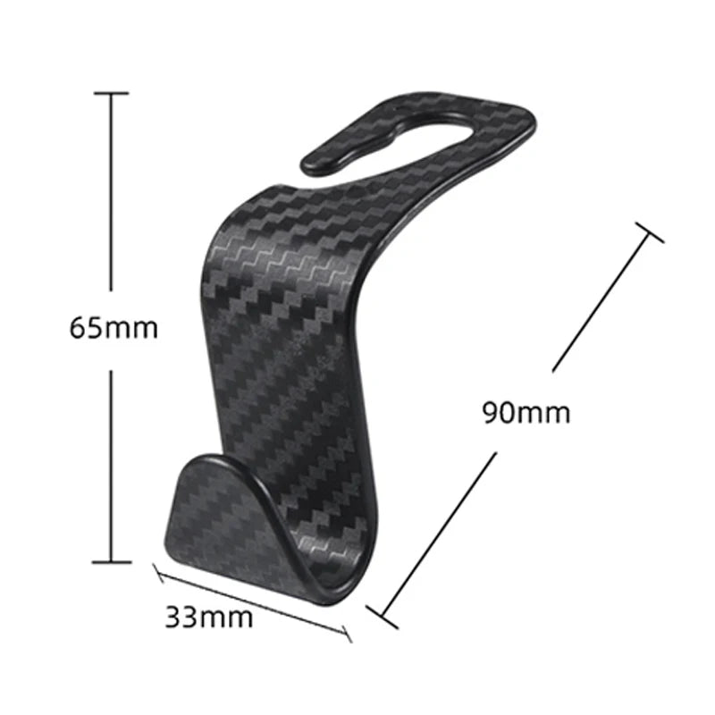 Carbon Fibre Hook Car Seat Premium Quality Replacement Accessory