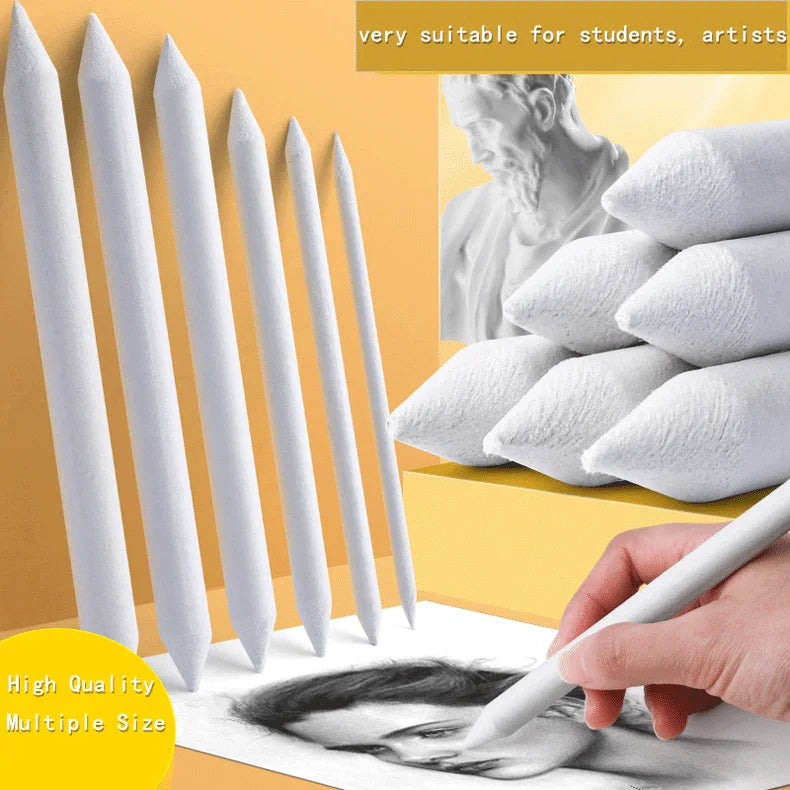 Sketch Blending Stump & Eraser Set — 3 to 13 Pieces Graphite Charcoal Blending
