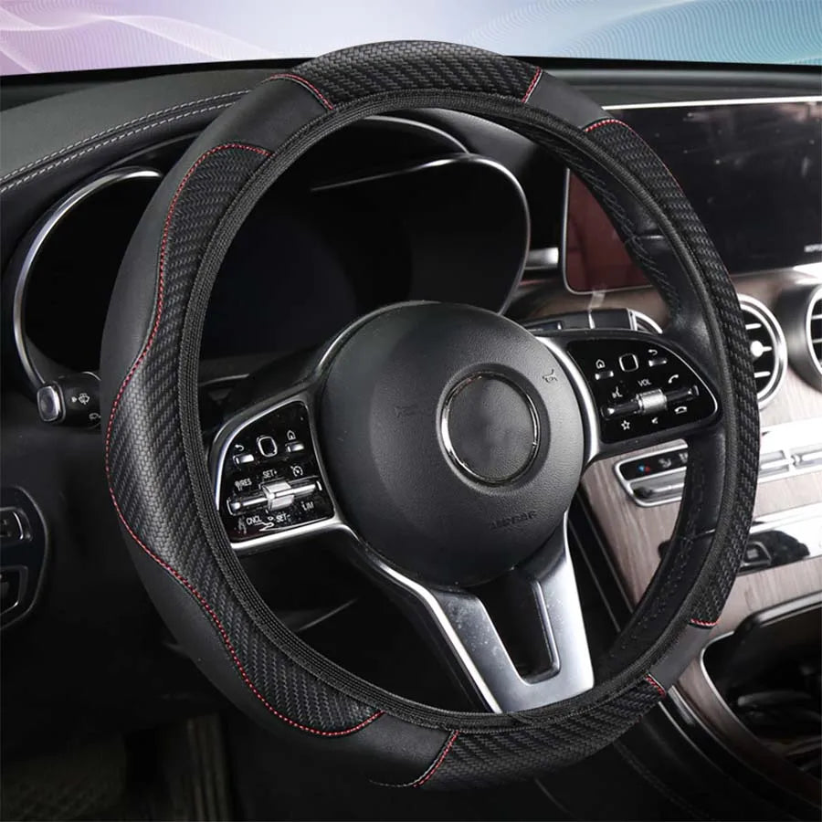 Car Steering Wheel Cover Breathable Steering Wheel Cover Anti-Slip Comfort