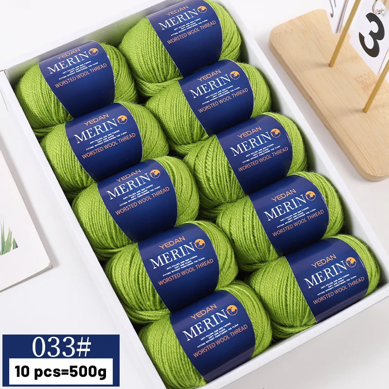 Yarn, Fine for Hand Knitting Sweaters, Scarves, Hats & Winter Accessories