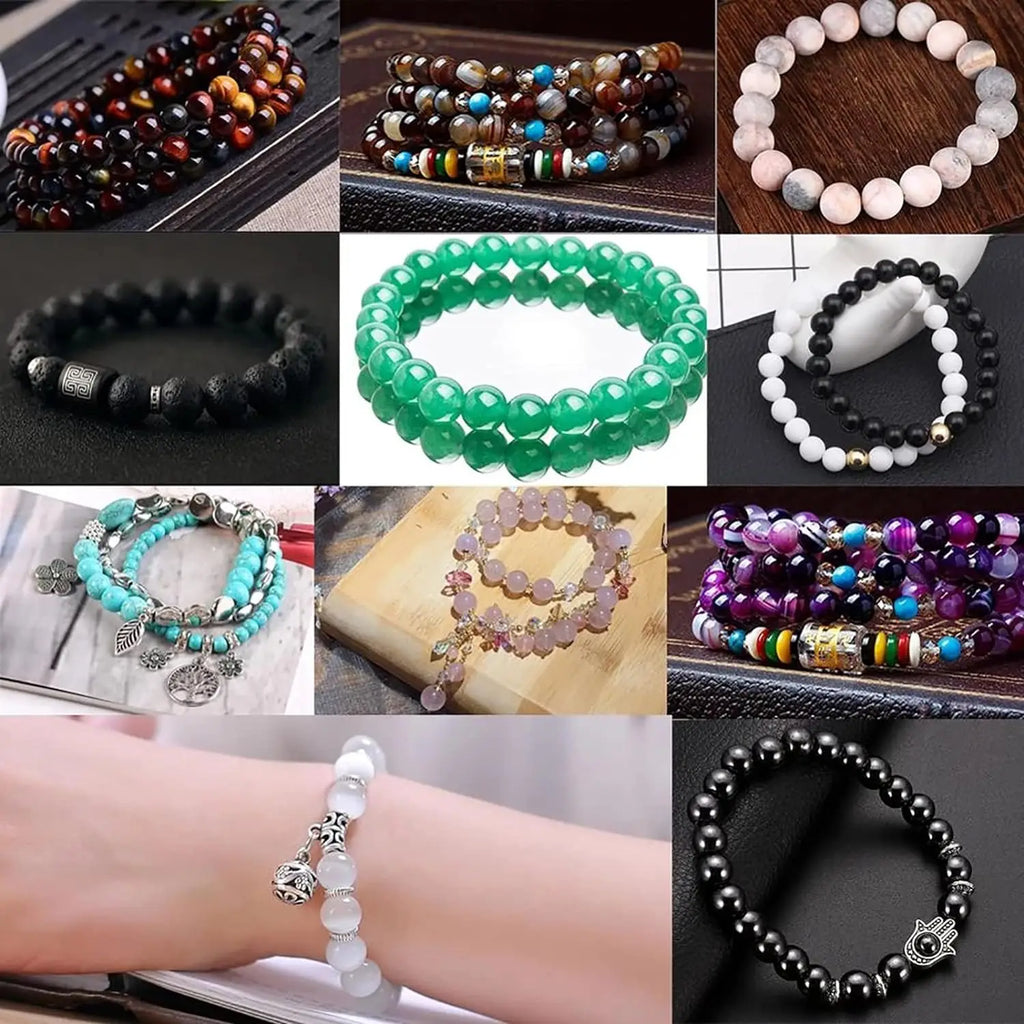 Stone Beads African Turquoise Tiger Eye Styles for DIY Jewelry Making