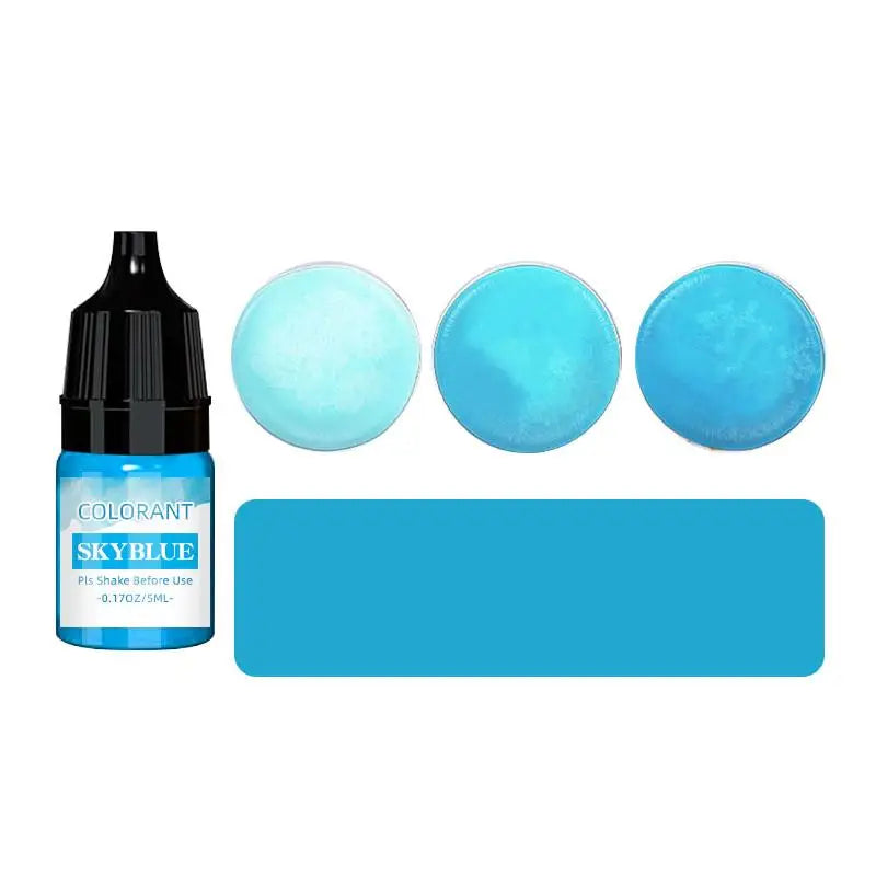 5ML Candle Wax Pigment Colorant Non-Toxic Soy Candle Wax Pigment Liquid Dye Soy Wax DIY Soap Dyes Candle Making Supplies