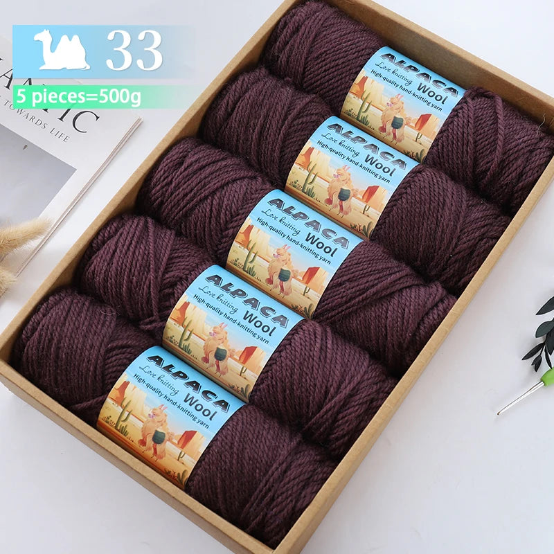 Yarn, Coarse for Knitting Sweaters, Coats, Shawls & Handmade Accessories
