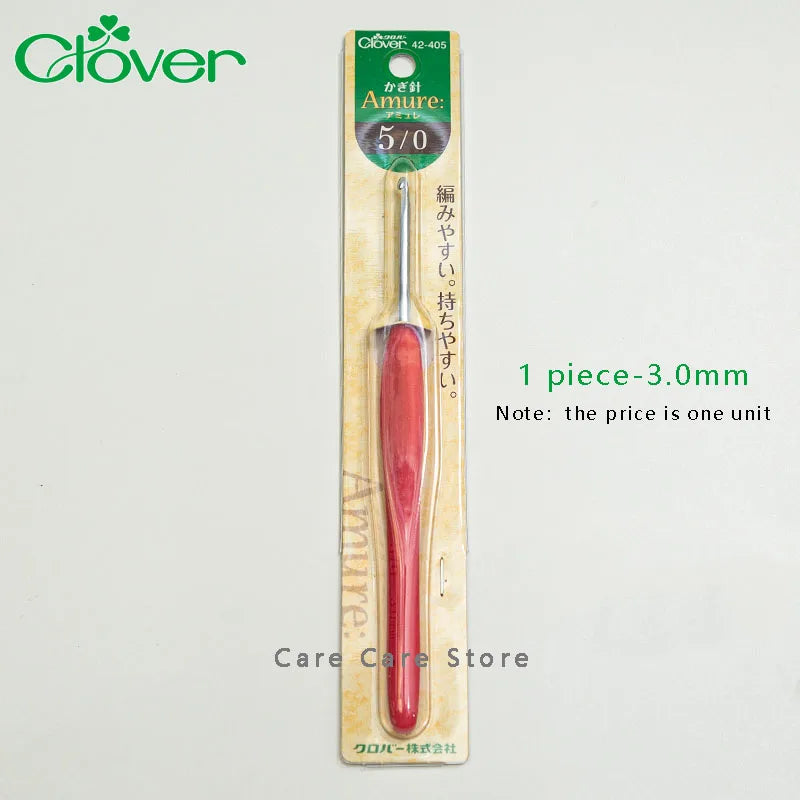 Crochet Hook, Clover Amure for Handmade Yarn Crafts & Needlework Projects
