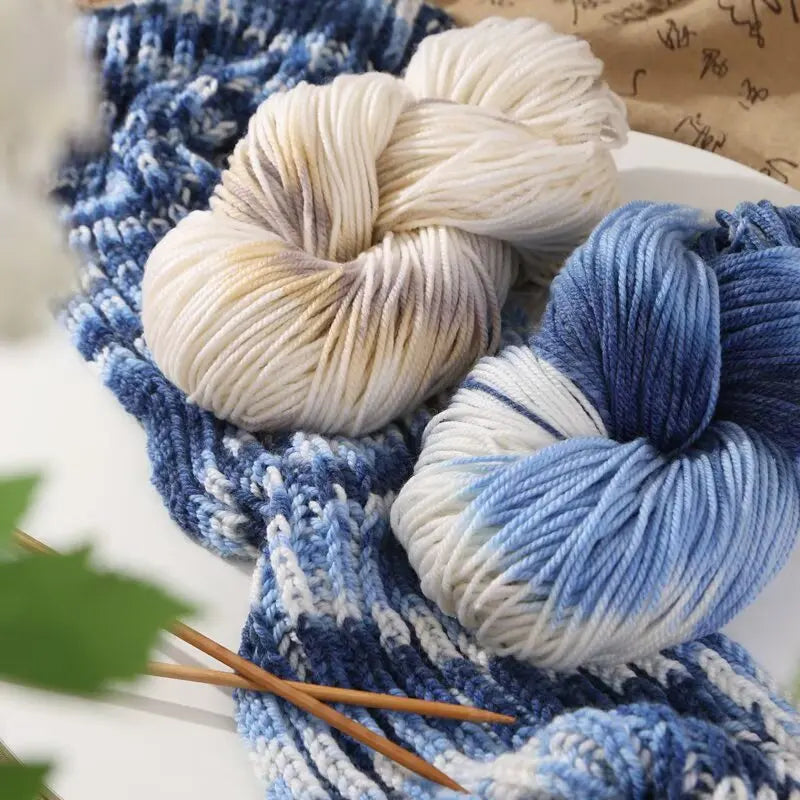 Yarn, Chunky Color Gradient for Handmade Coats, Scarves, Hats & Gloves