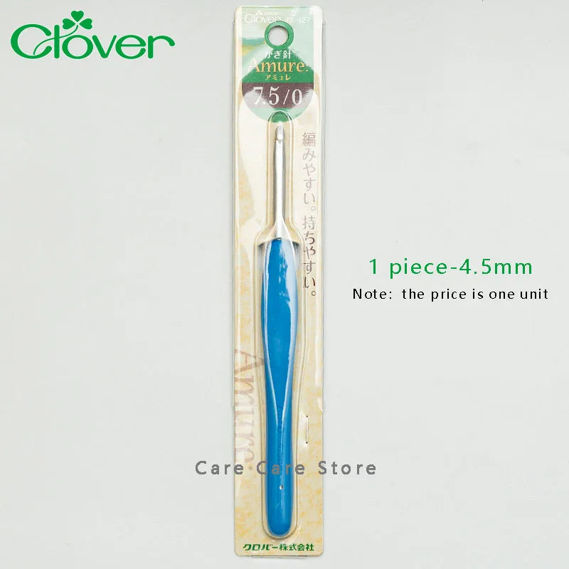 Crochet Hook, Clover Amure for Handmade Yarn Crafts & Needlework Projects