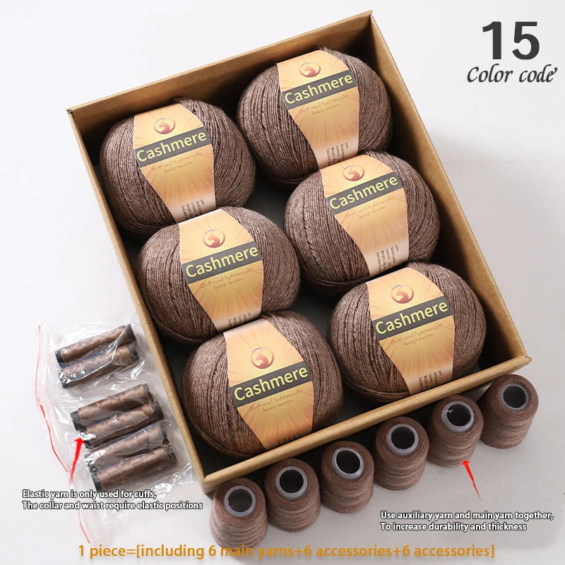 Yarn for Hand Knitting Sweaters, Scarves, Hats & Winter Layering Projects