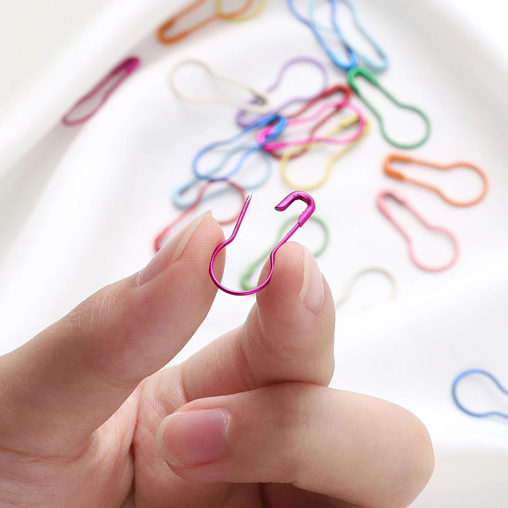 Safety Pins Colorful Gourd Shape Paper Clip Sewing Tools Metal Craft Supplies