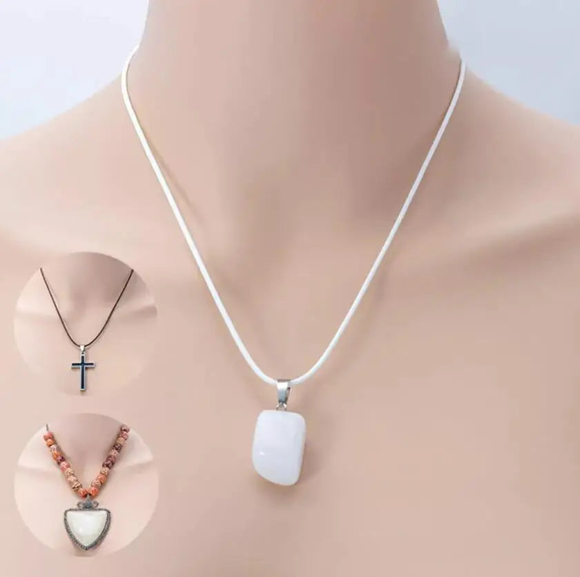 Necklace Cords Braided Leather Adjustable Clasp DIY Jewelry Making