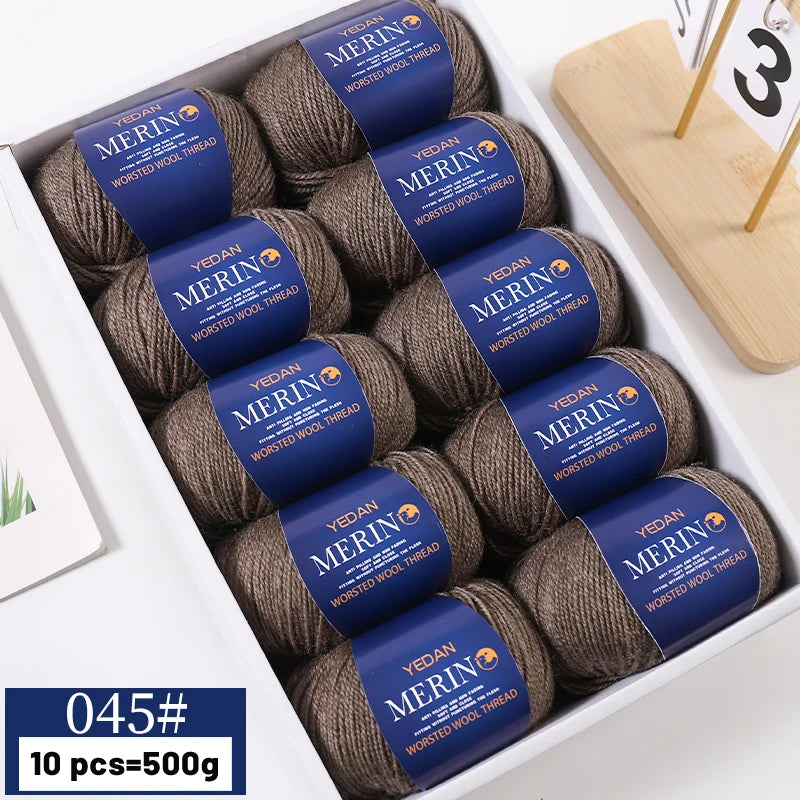 Yarn, Fine for Hand Knitting Sweaters, Scarves, Hats & Winter Accessories