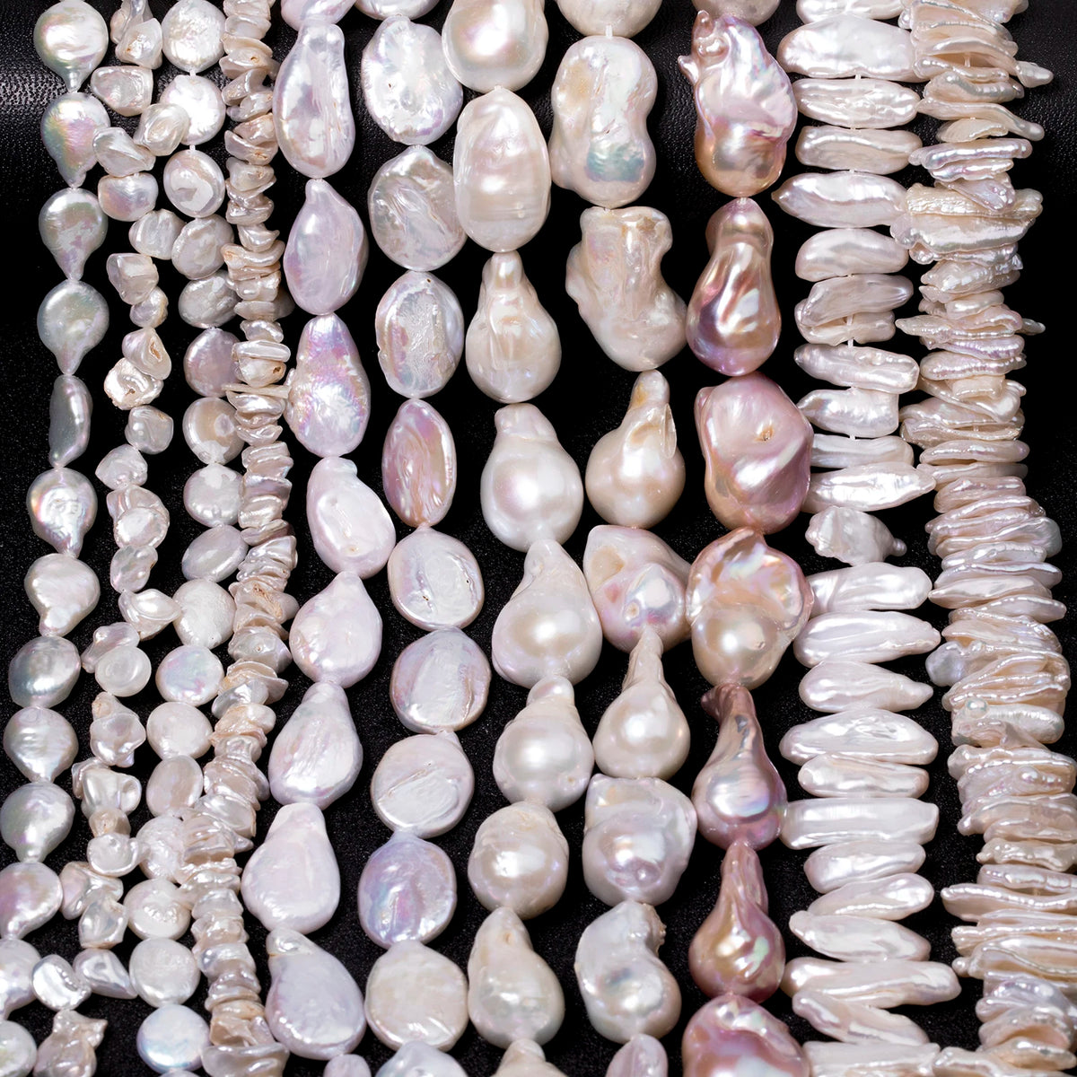 Pearl Beads Freshwater Baroque-Style Irregular Shapes for DIY Jewelry Making