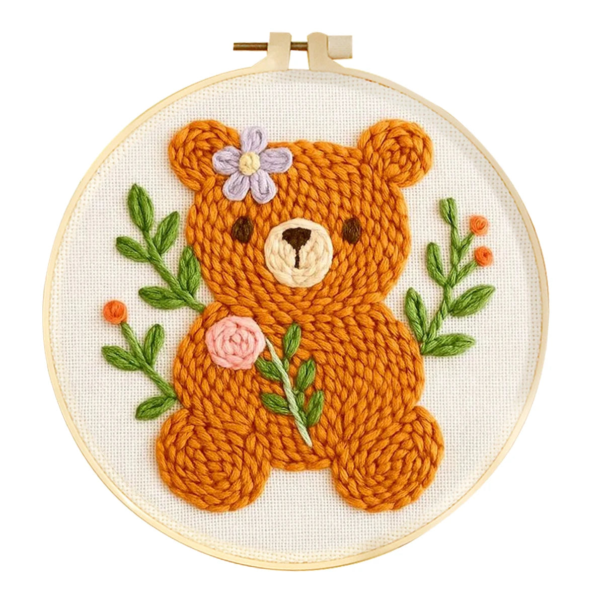 Punch Needle Kit, Scenery Designs for Beginner Embroidery & Handmade Gifts