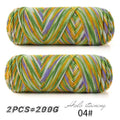 Yarn, Multicolor for Handmade Scarves, Sweaters & Crochet Accessories