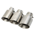 Matte Stainless Steel Exhaust Muffler Tip | VW GTI MK7 Golf 7 60-63mm
