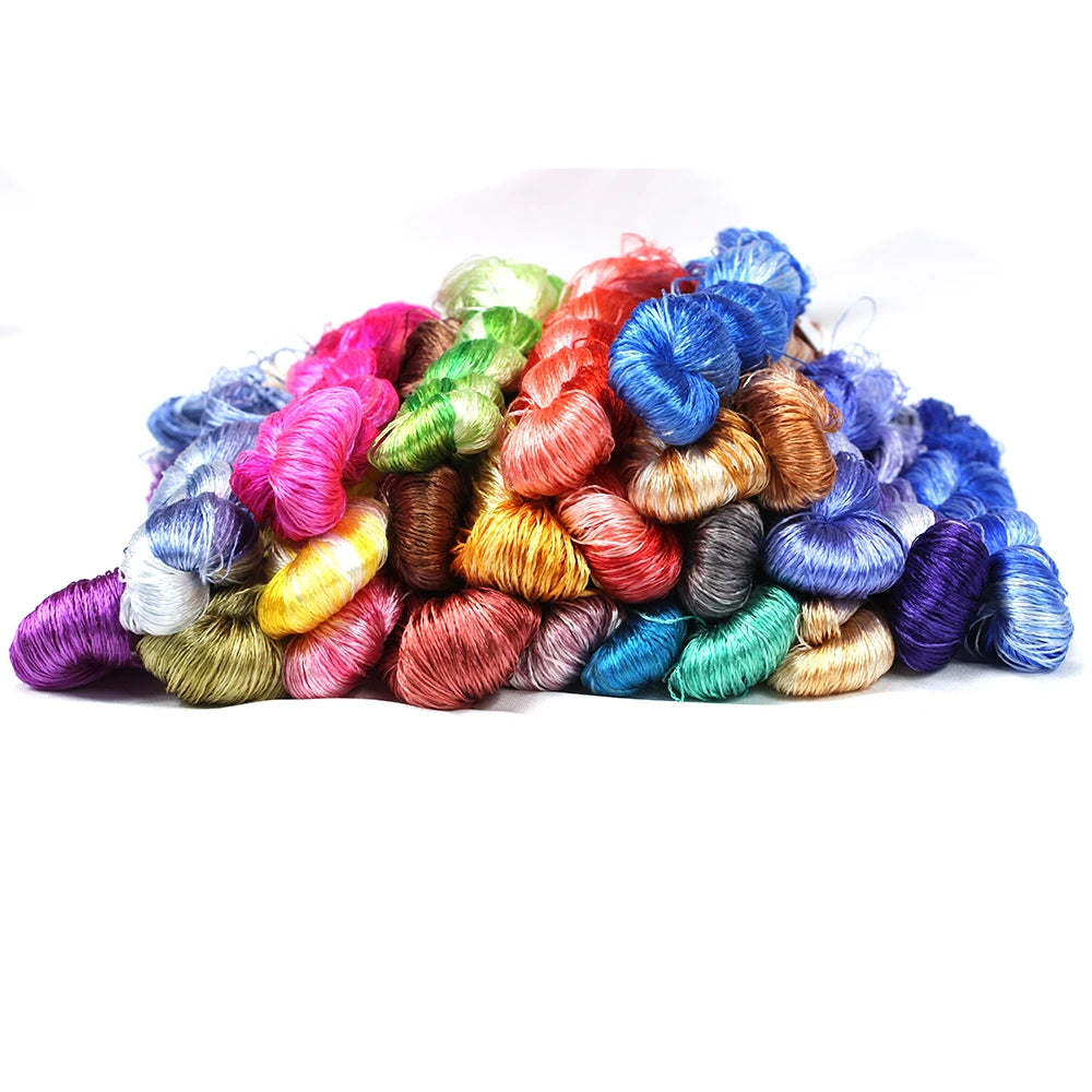 Embroidery Thread, Gradient Colors for Suzhou-Style Hand Embroidery Crafts