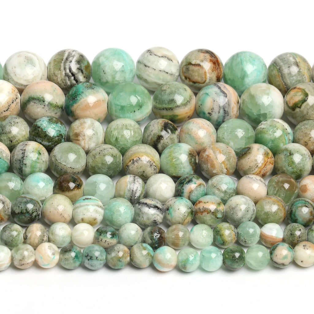 Stone Beads Round Assorted Stone Color Options for DIY Jewelry Making