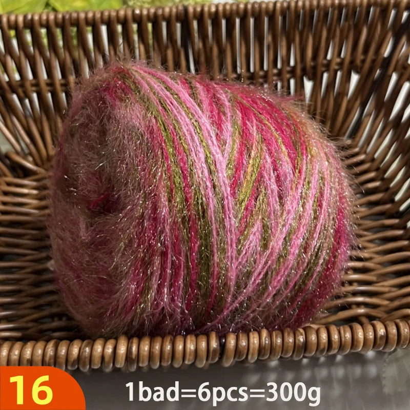 Yarn, Long-Pile for Sweaters, Scarves, Jackets, Shawls & Handmade Hats