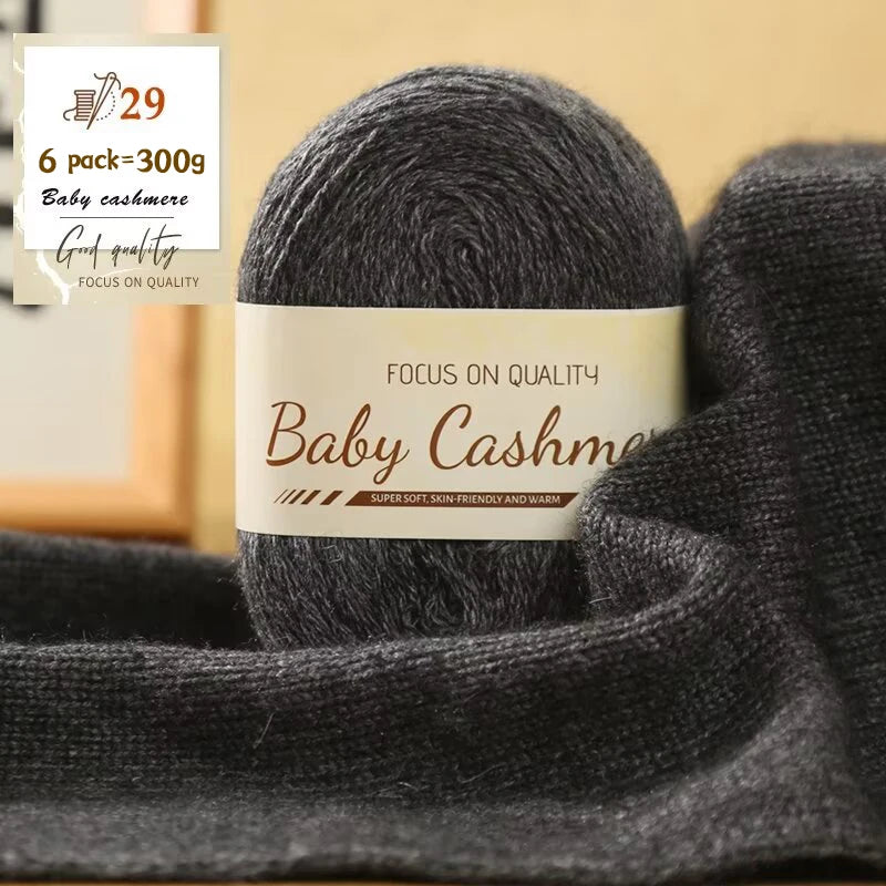 Yarn, Medium-Fine for Hand Knitting Sweaters, Scarves & Winter Accessories