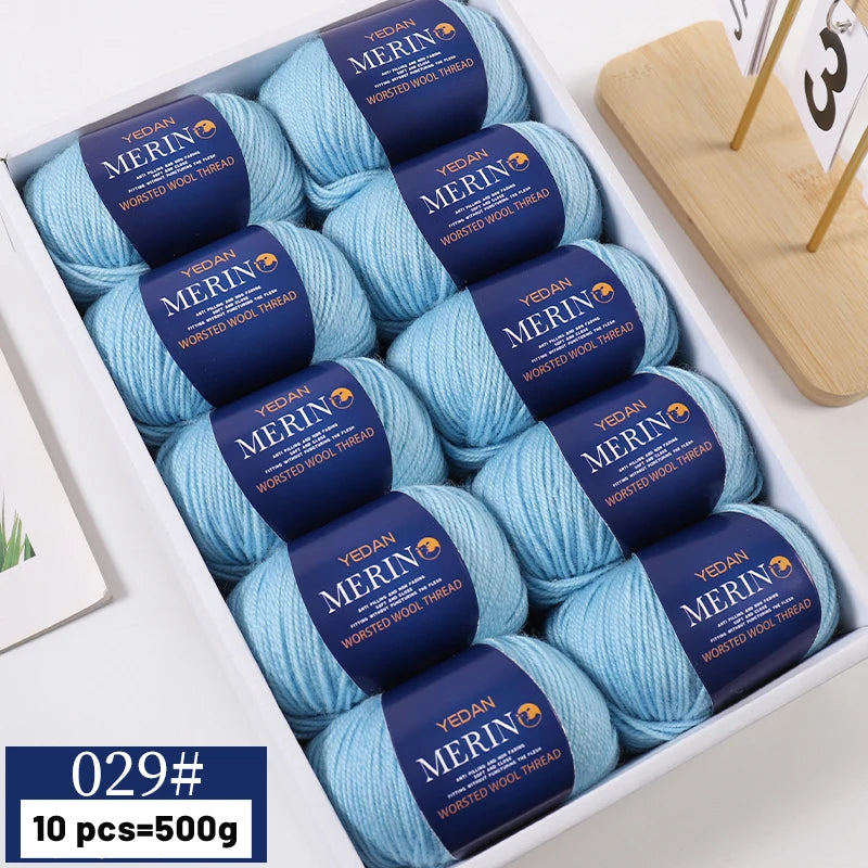 Yarn, Fine for Hand Knitting Sweaters, Scarves, Hats & Winter Accessories