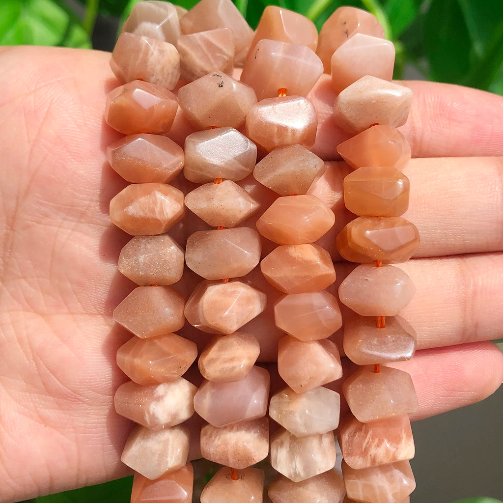 Beads Stones Rose Quartz-Style Apatite Opal Tiger Eye Irregular Craft Beads