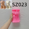 Cute Different Breeds Dog Candle Mold Animal Puppy Soy Wax Silicone Mould Dog Lover Home Decor